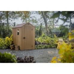 Casetta da giardino in resina Keter Darwin sp. 16 mm marrone 2 m²