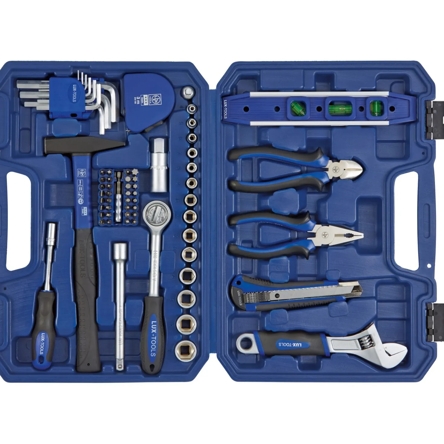 Cassetta attrezzi LUX-TOOLS Classic 69 pz