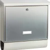 Cassetta postale acciaio inox Burg Wächter Inoxstar con box giornali