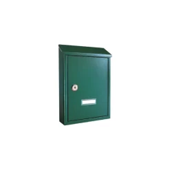 Cassetta postale in lamiera Small 200x300x60 mm verde