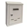 Cassetta postale in lamiera Basic 180x260x60 mm bianco