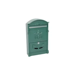 Cassetta postale in lamiera Araldica 260x410x90 mm verde