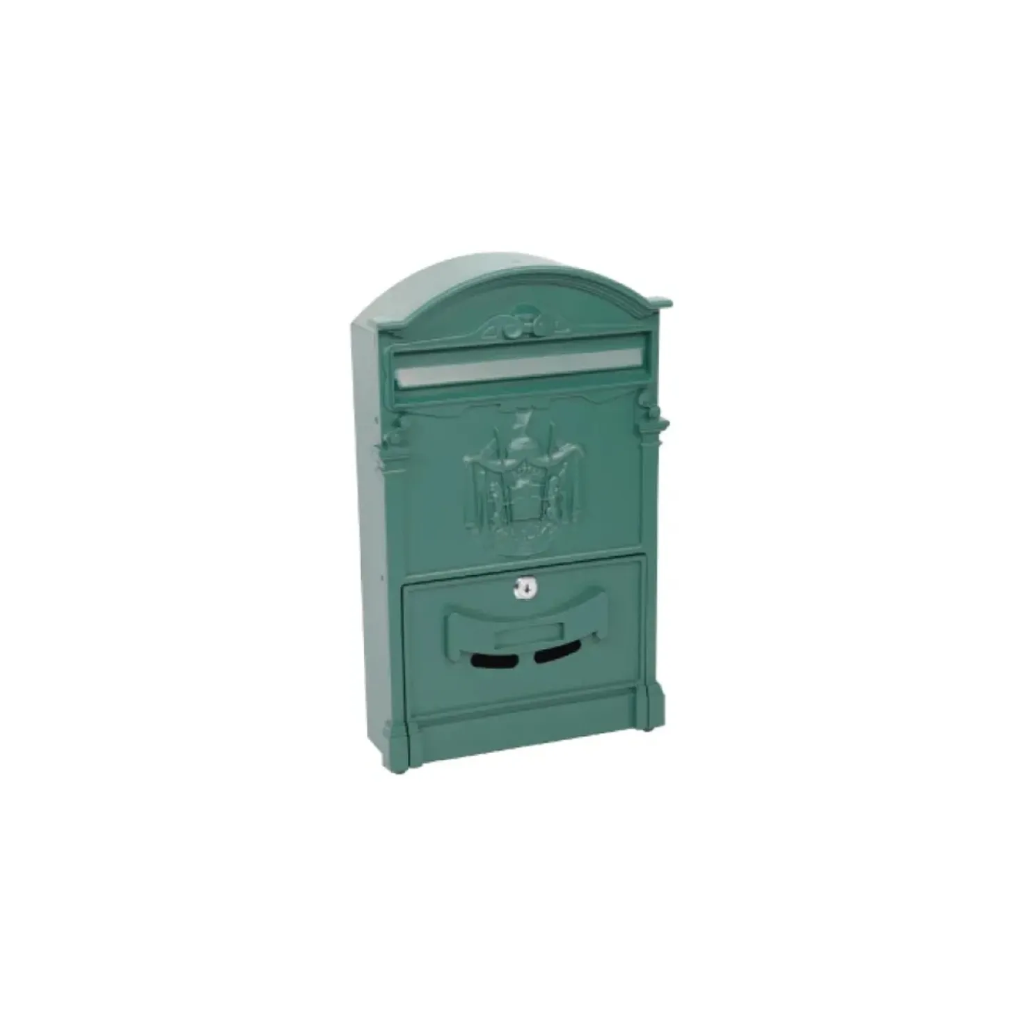 Cassetta postale in lamiera Araldica 260x410x90 mm verde