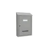 Cassetta postale in lamiera Tabloid 230x350x80 mm grigio