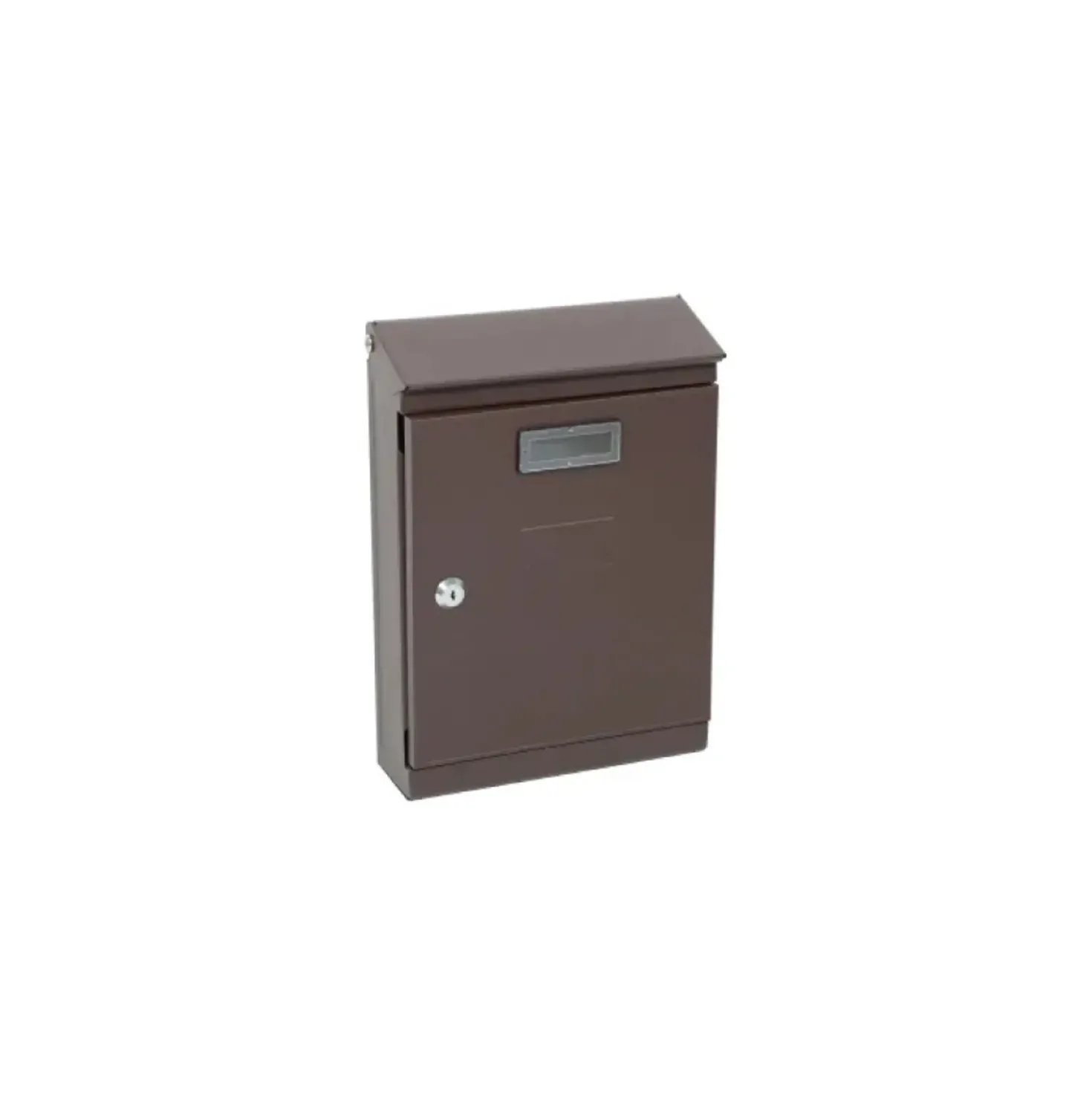 Cassetta postale in lamiera Missive 220x320x80 mm marrone