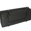 Cassetta rettangolare 51,5 cm nero