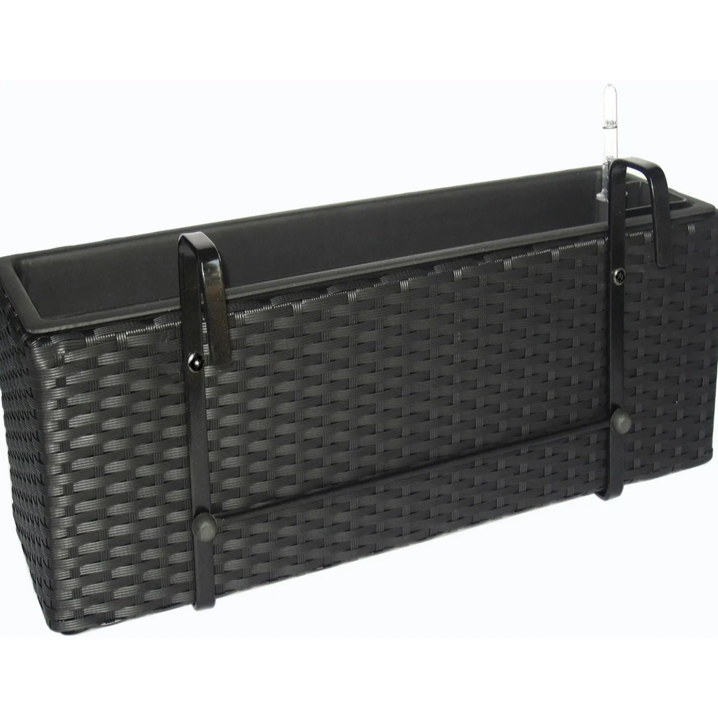 Cassetta rettangolare 51,5 cm nero