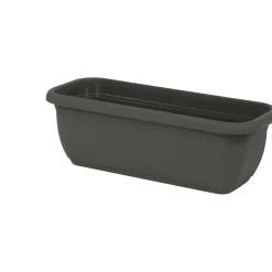 Cassetta Unica in plastica 40x20x16,4 cm Grigio Fumo Light