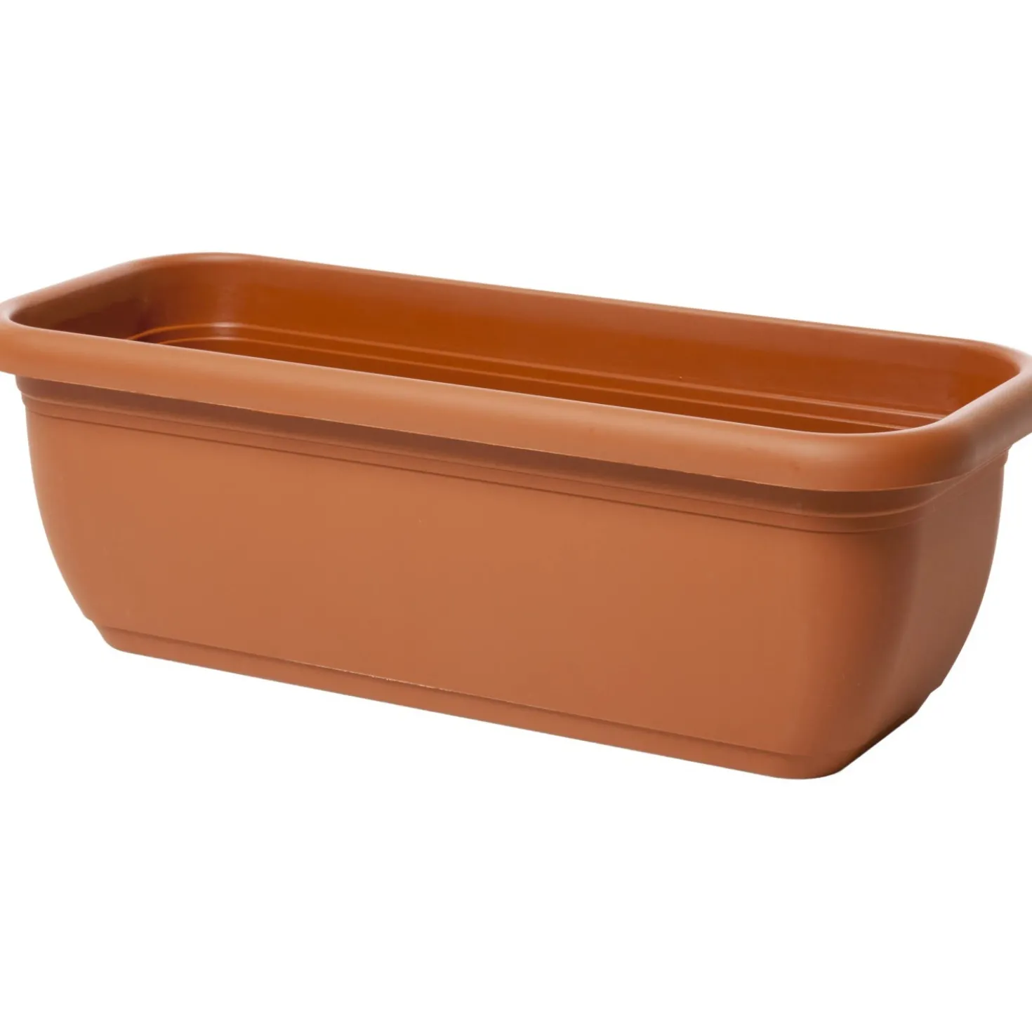 Cassetta Unica 40x20x16,4 cm in plastica terracotta