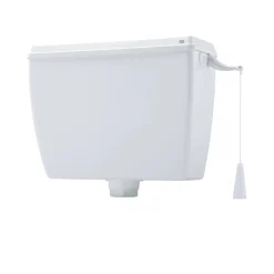 Cassetta WC di scarico Alfa installazione alta bianco
