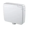 Cassetta WC di scarico Smart pulsante ad angolo Start&Stop bianco