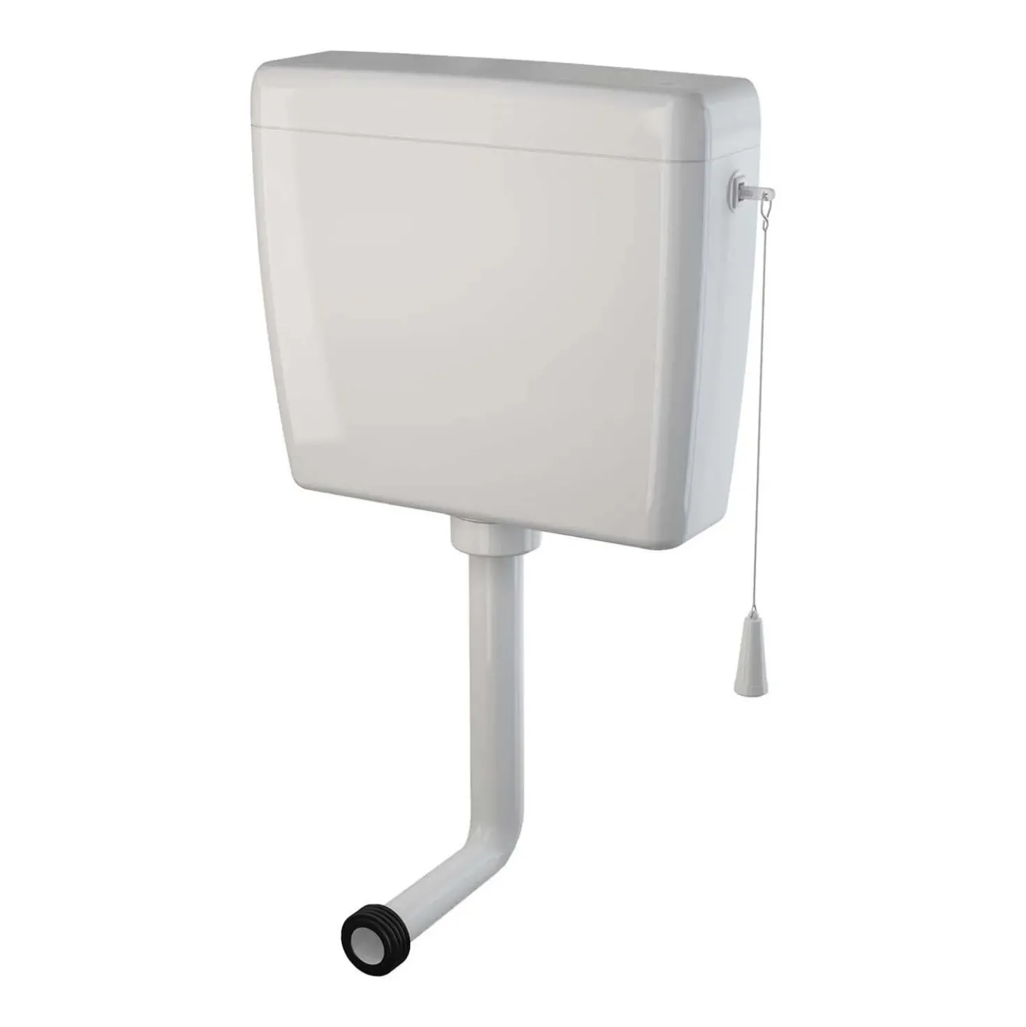 Cassetta WC di scarico Uni Dual universale termoplastica bianco