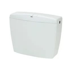 Cassetta WC esterna a zaino kariba 2008 duo in ABS bianco