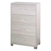 Cassettiera in kit 4 cassetti Sarmog 112x70x41 cm olmo