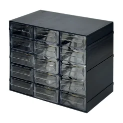 Cassettiera porta minuteria 15 scomparti 19x22,8x14 cm