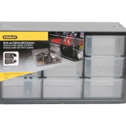 Cassettiera portaminuteria Stanley con 9 cassetti