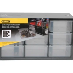 Cassettiera portaminuteria Stanley con 9 cassetti