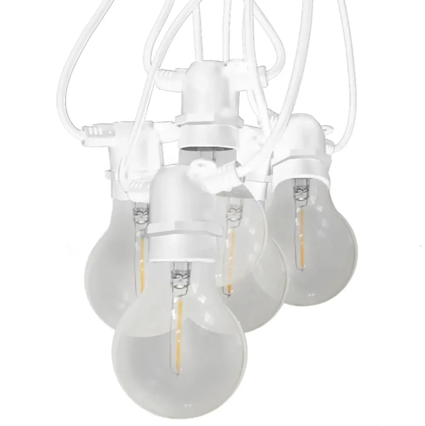 Catena luminosa da esterno LED Fiesta bianca 6W E27 500Lm 2200K