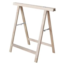 Cavalletto da lavoro pieghevole in legno di faggio