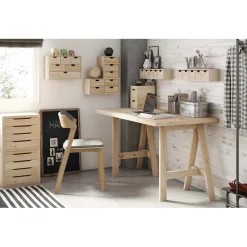 Cavalletto in legno di pino massiccio Glam 74x14x45,5 cm