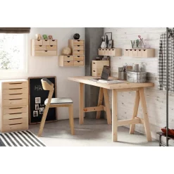 Cavalletto in legno di pino massiccio Glam 74x14x45,5 cm