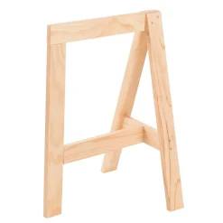 Cavalletto in legno di pino massiccio Glam 74x14x45,5 cm
