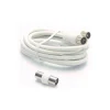 Cavetto TV maschio - femmina con adattatore 3 m