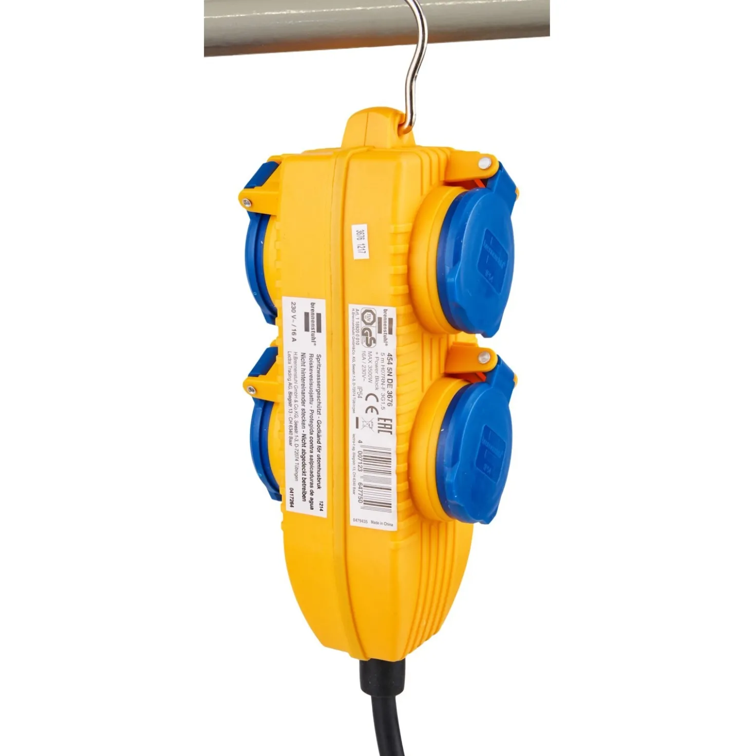 Cavo da cantiere Brennenstuhl con Powerblock H07RN-F3G1,5 5 m