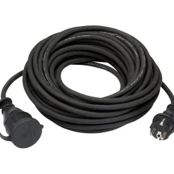 Cavo di prolunga H05RR-F 3G1,5 15 m Nero