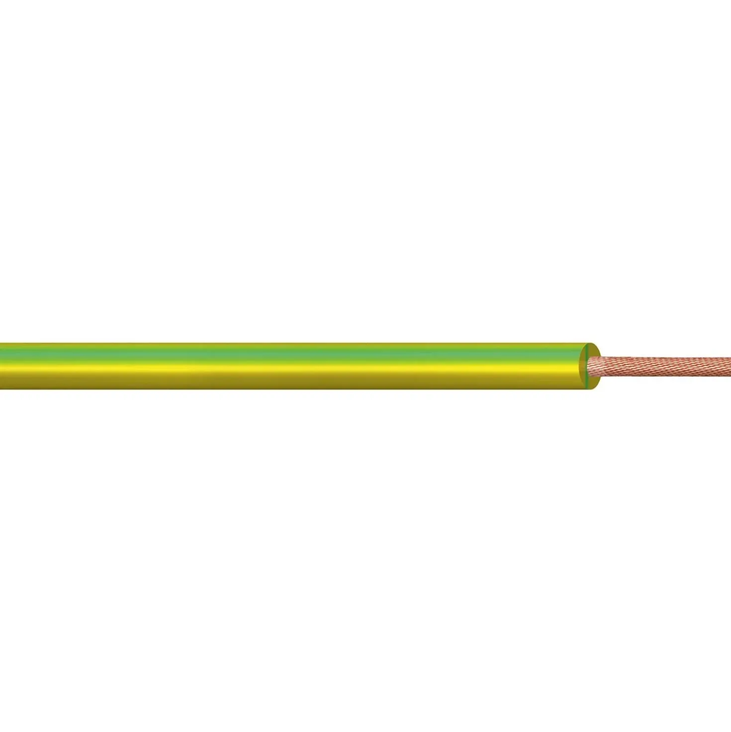 Cavo FS17 1x2,5 mm² 20 m in matassa giallo-verde