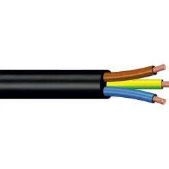 Cavo H05VV-F 3x1,5 mm² 25 m nero