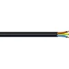 Cavo H03VV-F 3x0,75 mm² 25 m nero