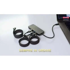 Cavo magnetico universale 4 connettori 3A 60 W