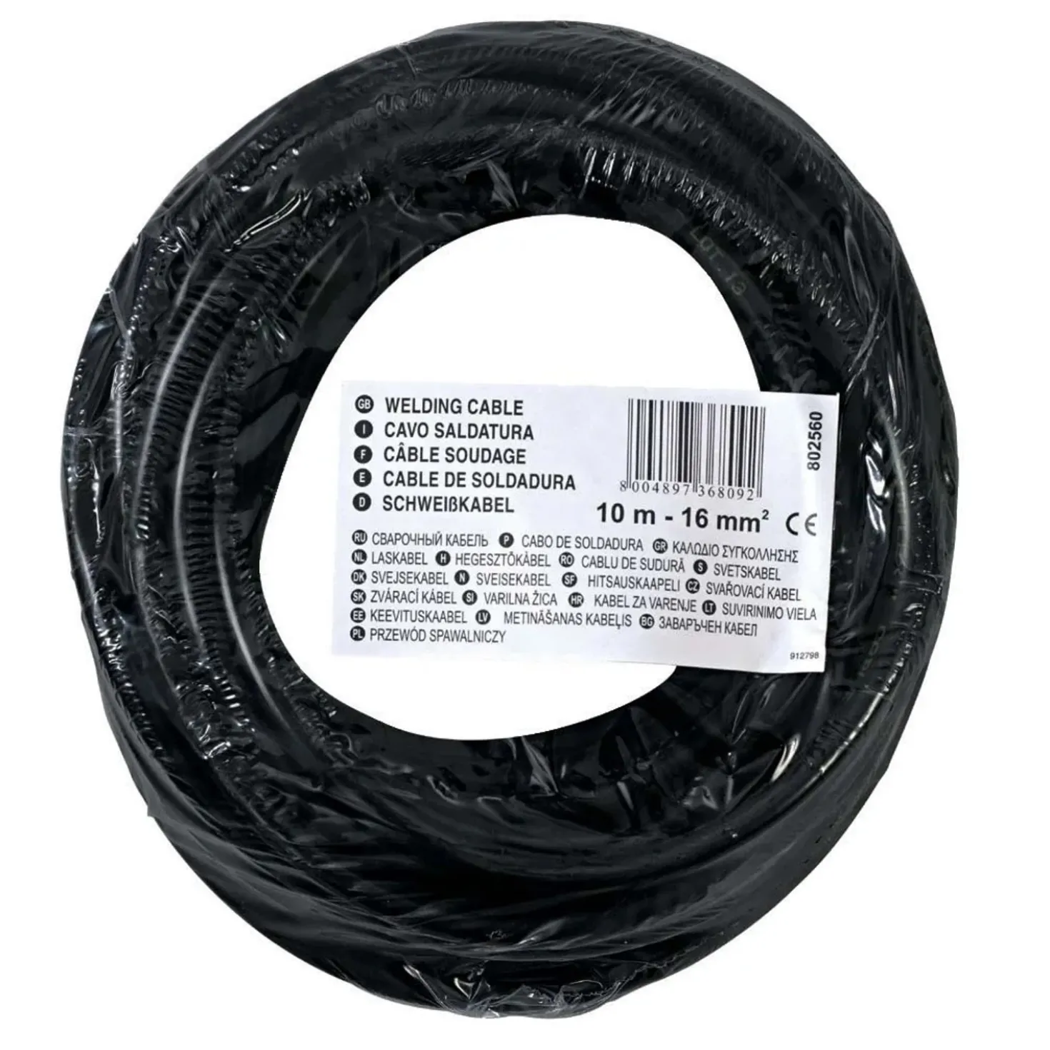 Cavo per saldatura Ø 16 mm 10 m