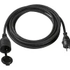 Cavo prolunga 5 m Nero H07RN-F 3G1,5