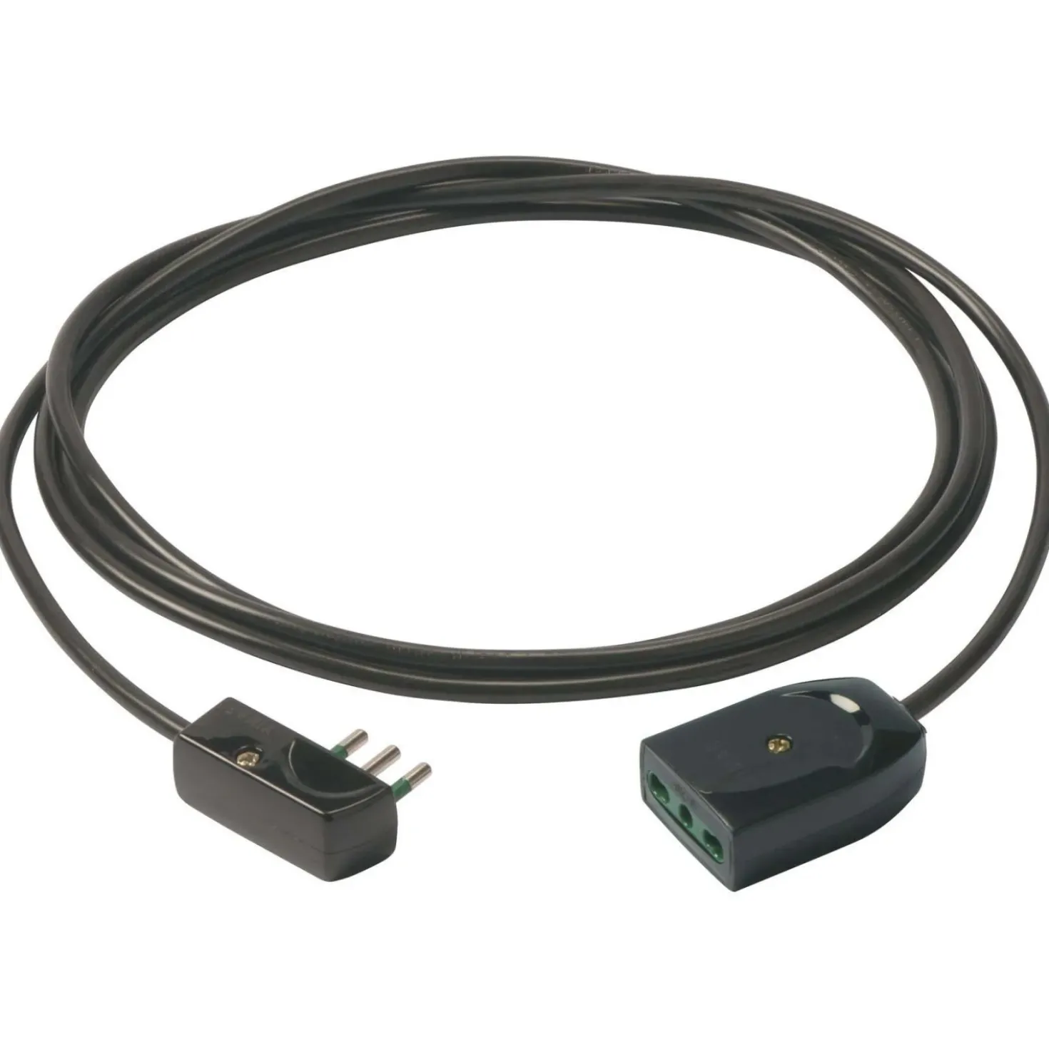 Cavo prolunga Vimar 3G1 con spina piatta L 5 m