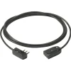 Cavo prolunga Vimar 3G0,75+spina piatta 3 m nero