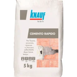Cemento rapido Knauf 5 kg