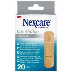 Cerotti Nexcare™ 3M Universal Breathable 19x72 mm 20 pz