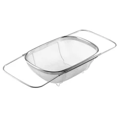 Cestello scolaverdure Idrostile acciaio inox 240x550 mm cromo