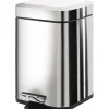 Cestino da bagno Argenta in metallo 3 l cromo