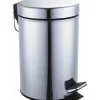 Cestino da bagno CMI in acciaio inox 3,5 l