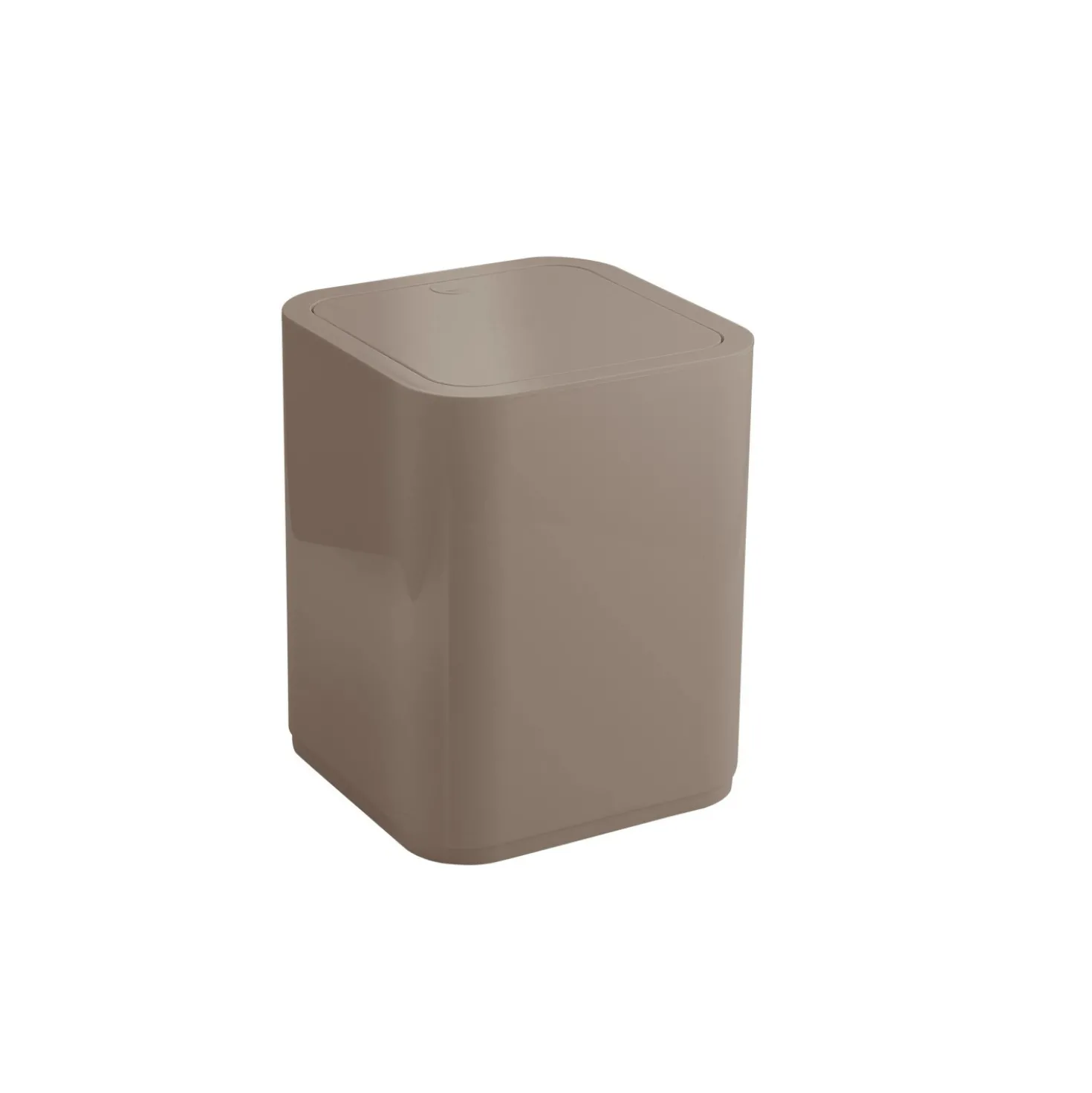 Cestino da bagno Seventy in resina 8 l tortora