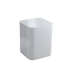 Cestino da bagno Seventy in resina 8 l bianco