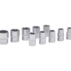 Chiave a bussola esagono 12,7 mm set 10 pz