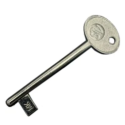 Chiave passepartout cromo satinata cifratura 1-3-5-7-9