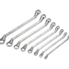 Chiavi a tubo doppie set 6 x 7 mm - 20 x 22 mm 8 pz