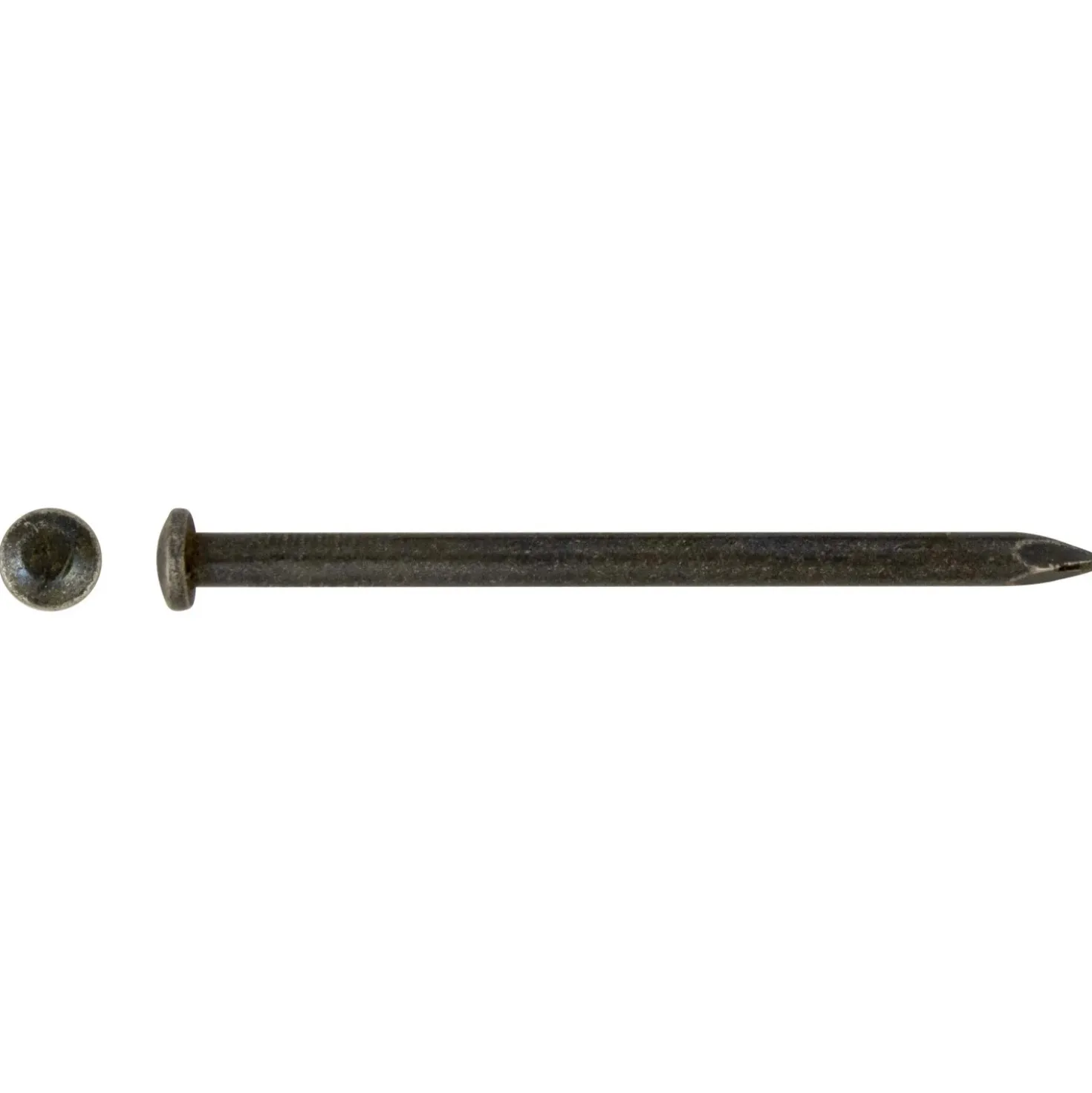 Chiodo acciaio testa fresata bombata blu temperato 2x25 mm 400 pz