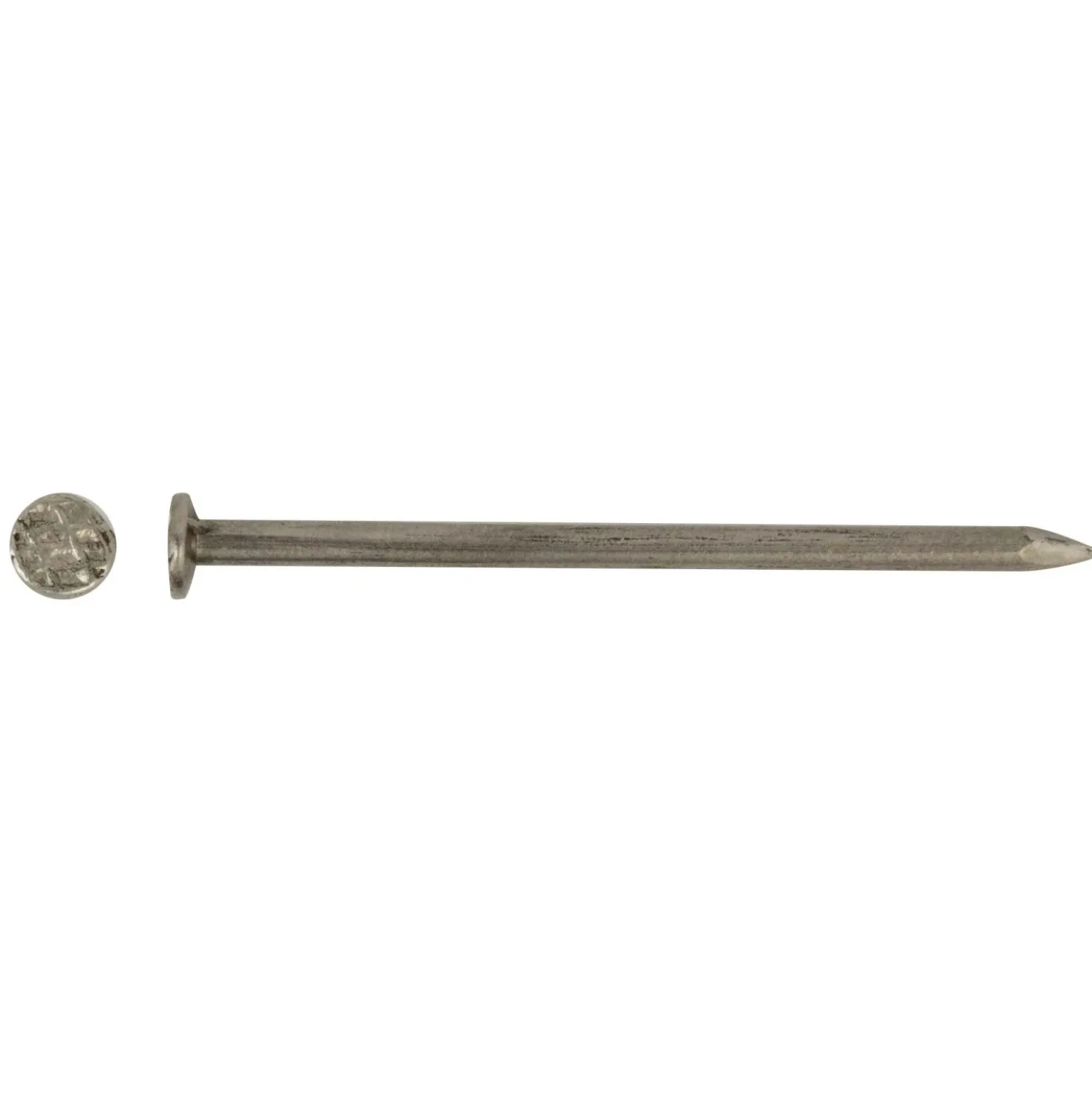 Chiodo testa piana ferro lucido 3,5x80 mm 8 pz