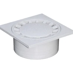 Chiusino sifonato in pvc grigio